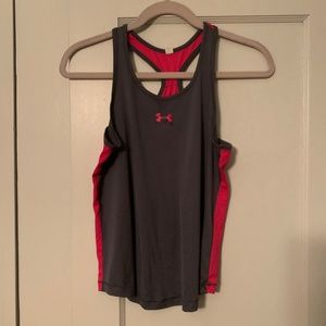 Under Armour Sports Racerback Tank Girls Size XL